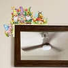 Wooden Hello Spring Door Corner Sticker - 5D DIY Craft Sticker