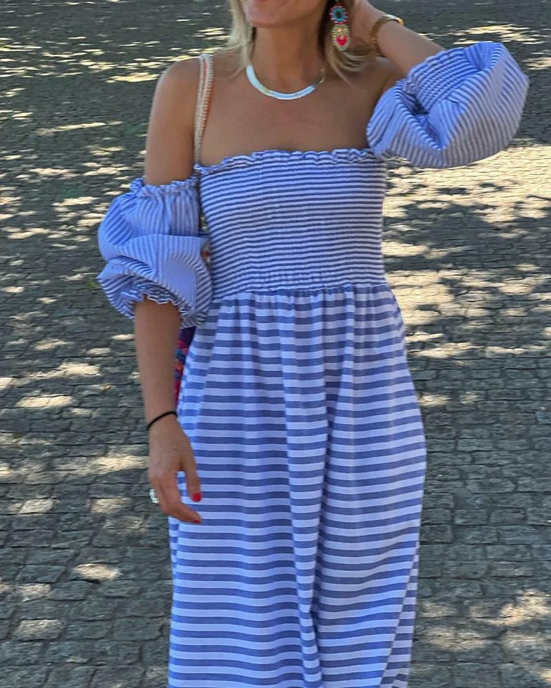 Strapless Casual Dress