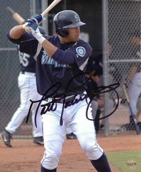 Matt Tuiasosopo Seattle Mariners Autographed Signed 8x10 Photo Poster painting CFS COA