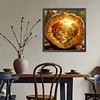 Diamond Painting -DIY Round Drill Heart-Shaped Beach Scene(40x40cm)