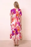 Wholesale Summer Floral Printed Midi Dresses | Custom OEM/ODM Senior Women's Apparel Manufacturer | BSCI Certified Factory