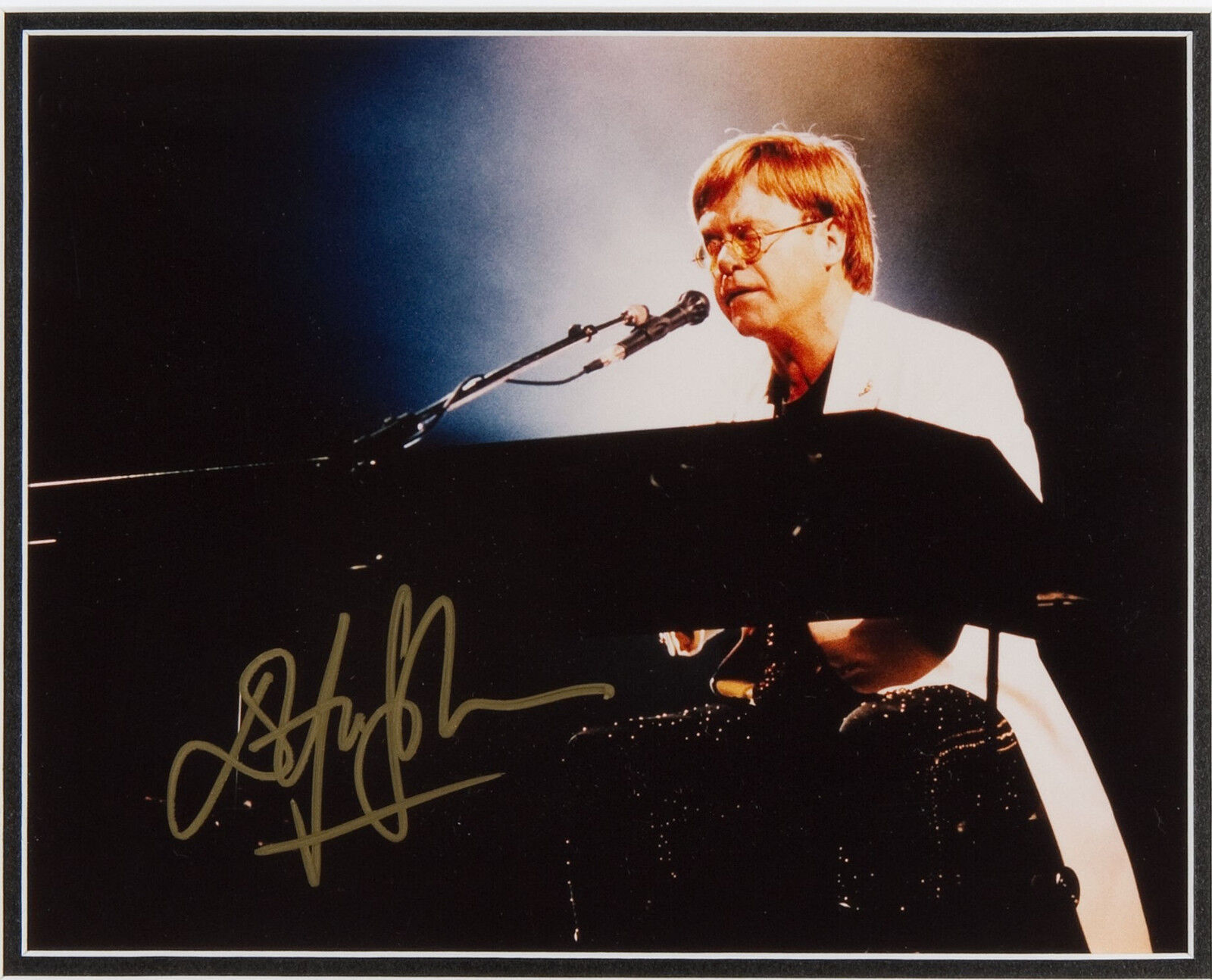 ELTON JOHN Autographed Photo Poster paintinggraph - Singer / Vocalist / Composer - preprint