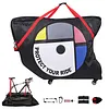 [US Local Warehouse] 1680D Oxford Cloth Bicycle Carry Bag Bicycle Carry Travel Bag for Mountain Bikes