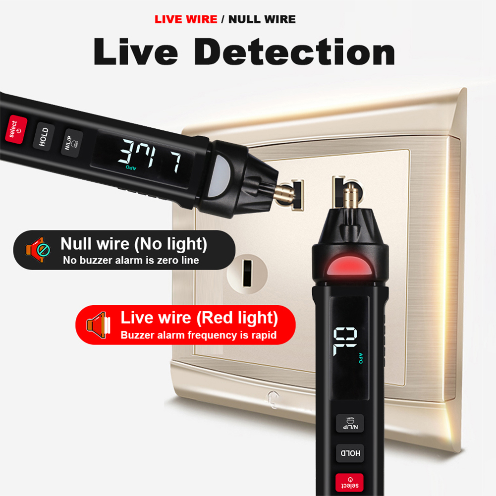 

3 in 1 Handheld Voltage Tester Pen Phase Sequences Meter Digital Multimeter, Et8908, 501 Original