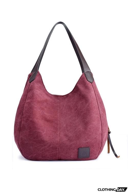Canvas Hobo Bag