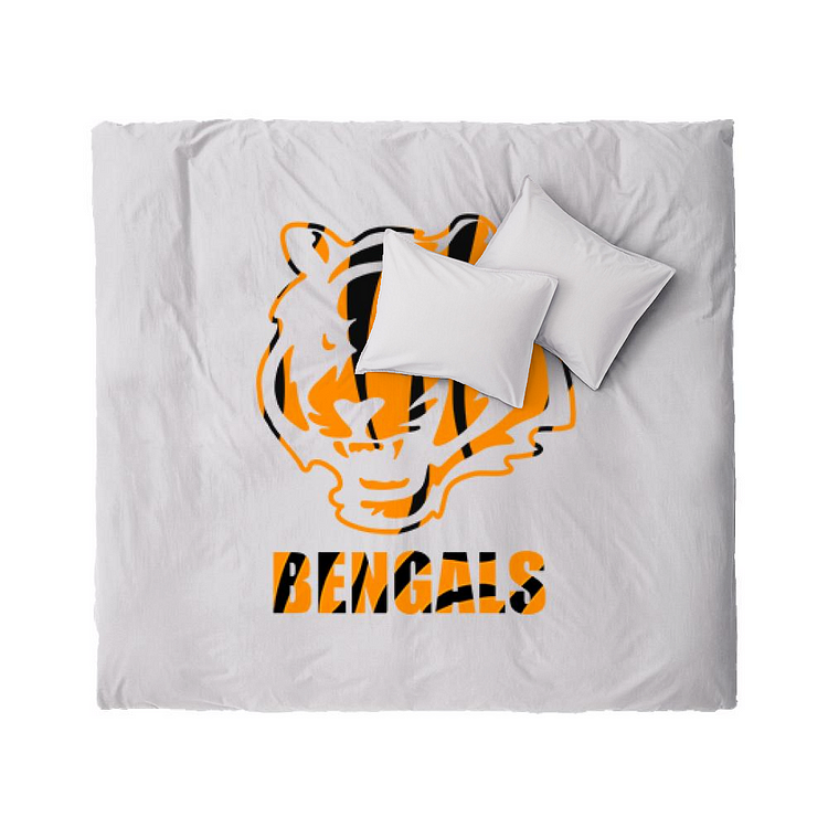 Cincinnati Bengals Predator, Football Duvet Cover Set