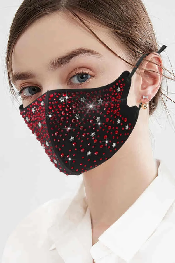 Fashion Casual Drill Decorate Mask