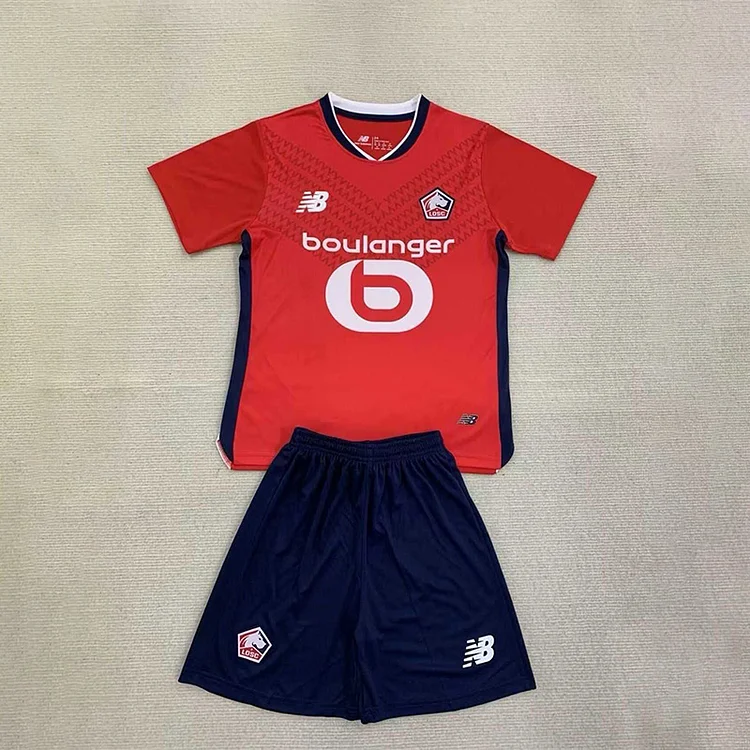 24-25 Lille OSC Home Kids jersey kit