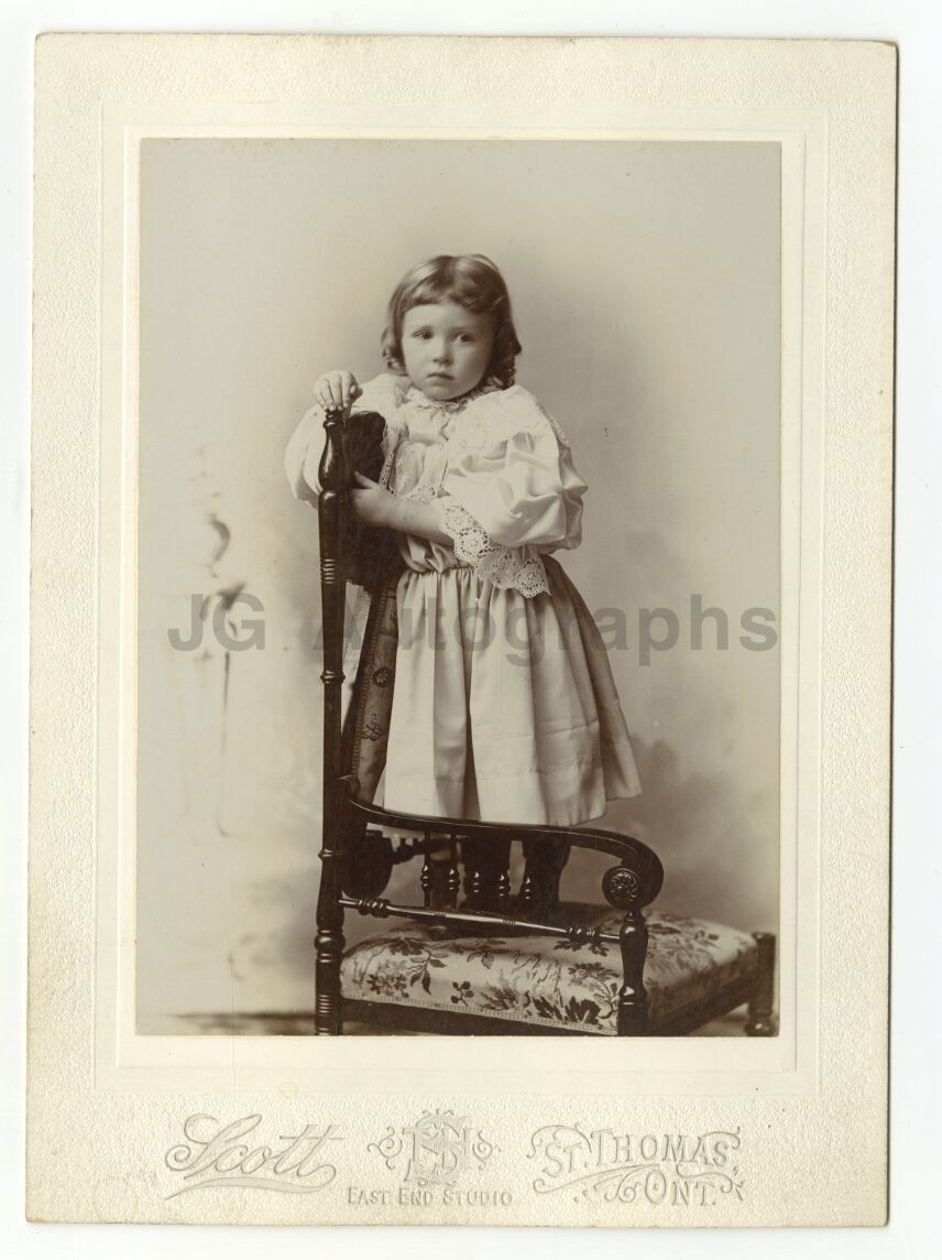 Early 20th Century Children - Vintage Photo Poster paintinggraph - Scott of St. Thomas, Ontario