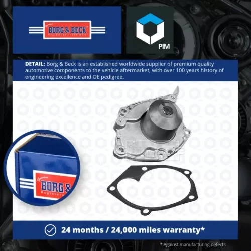 Water Pump fits RENAULT TRAFIC Mk2 2.0 1.9D 2001 on Coolant B&B 7700111675 New Parts