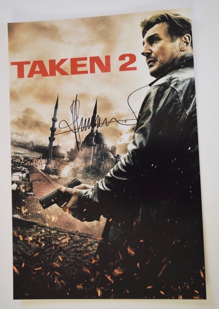 Luc Besson Signed Autographed 12x18 Photo Poster painting Poster TAKEN 2 Director COA VD