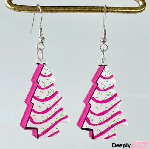 Geometric Shape Acrylic Dangle Earrings