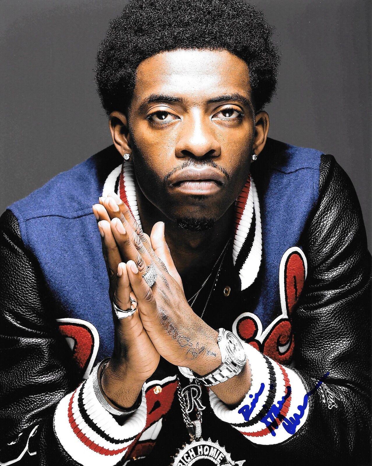 GFA Atlanta Rapper * RICH HOMIE QUAN * Signed 8x10 Photo Poster painting AD3 PROOF COA