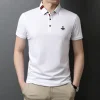 Business casual solid color POLO shirt