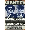 (US Only)3Pcs Vintage Blues Brothers Metal Tin Sign 2D Metal Wall Art Poster 30x40cm