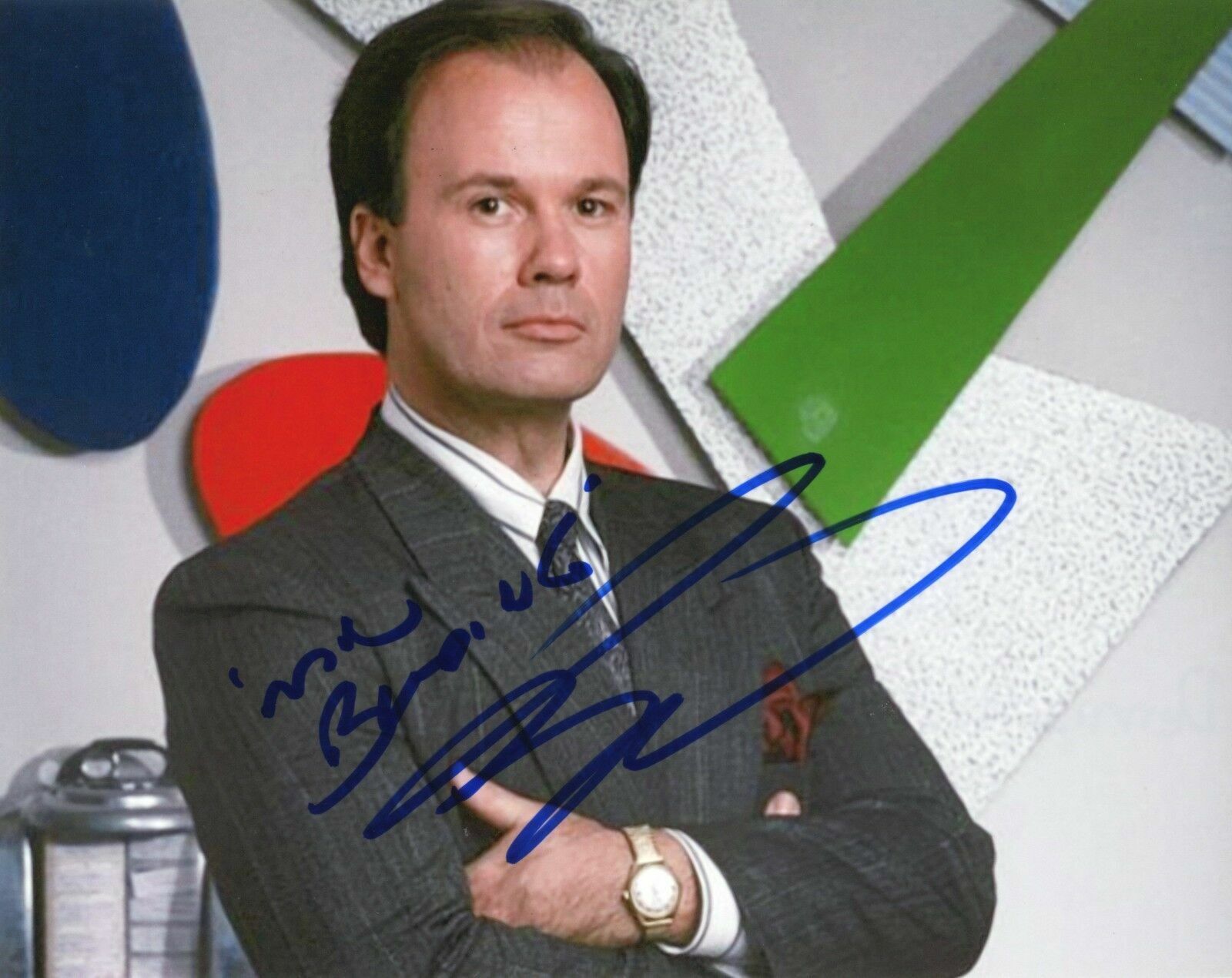 Dennis Haskins Autographed Signed 8x10 Photo Poster painting ( Saved by the Bell ) REPRINT