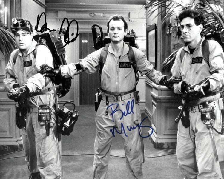 REPRINT - GHOSTBUSTERS Cast Bill Murray Autographed Signed 8x10 Photo Poster painting Poster RP