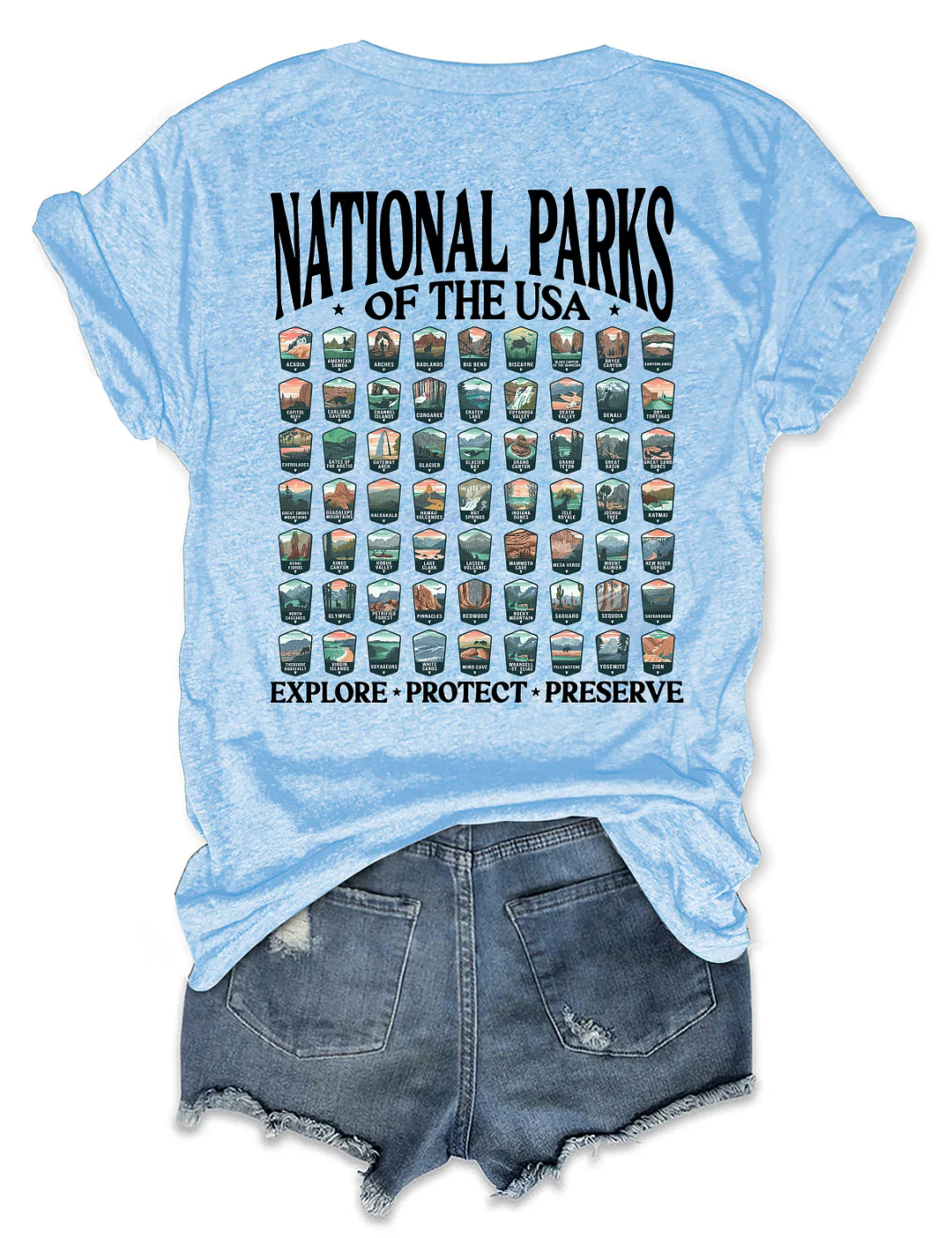 National Parks Outdoor Adventure T-shirt