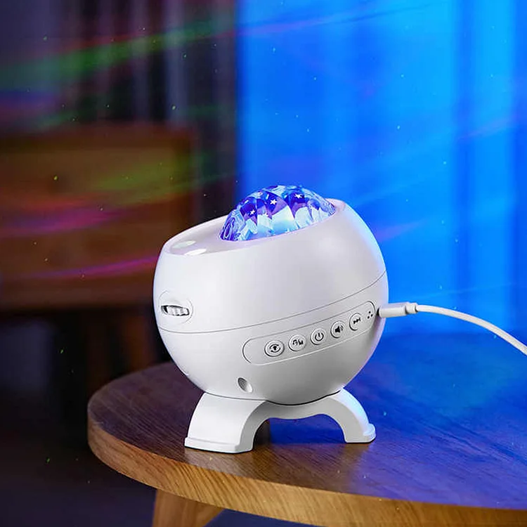 360 Rotation Colorful Light Aurora Starry Sky Projector Lamp