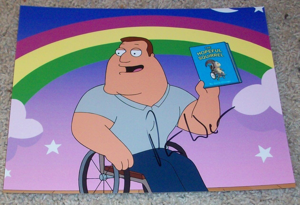 PATRICK WARBURTON SIGNED AUTOGRAPH FAMILY GUY 8x10 Photo Poster painting A w/EXACT PROOF