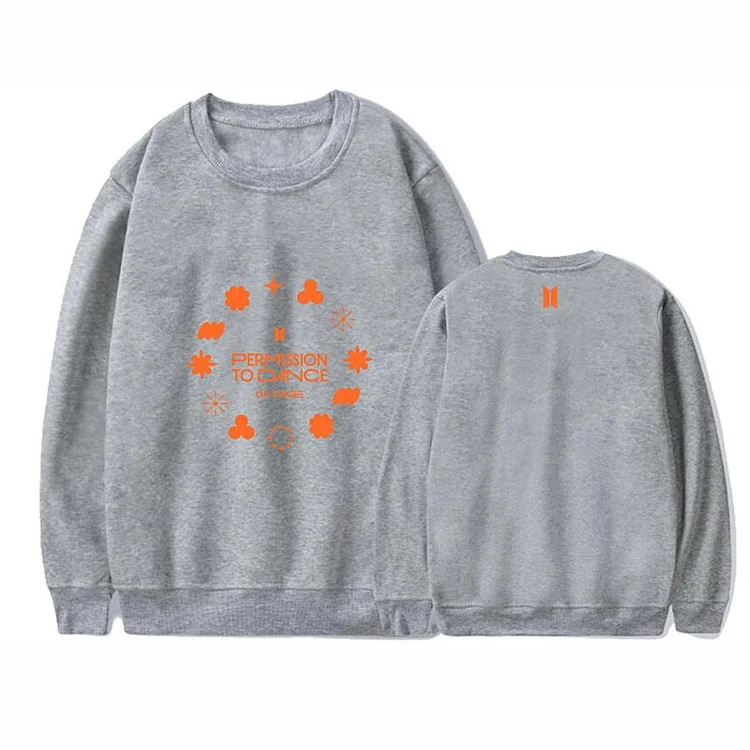 Permission to Dance Concert Round Neck Hoodie