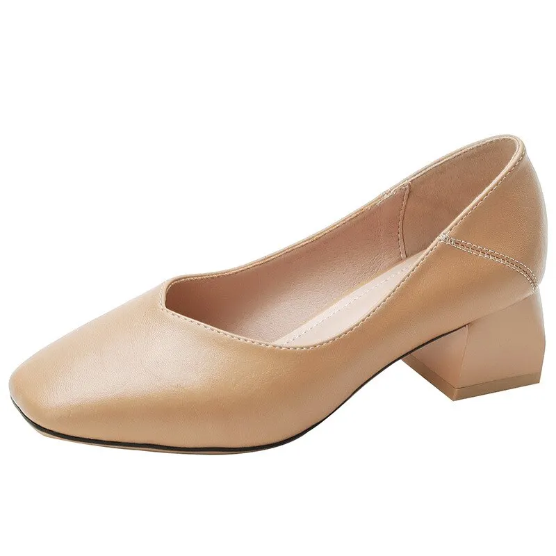  2022 Women Pumps Designer Casual Sandal Shoes Low Heel Slip On Wedge Loafer Office Platform Slides