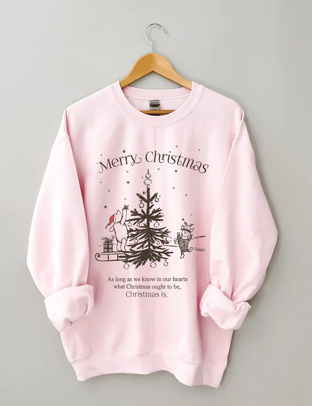 Winnie And Piglet Christmas Sweatshirt