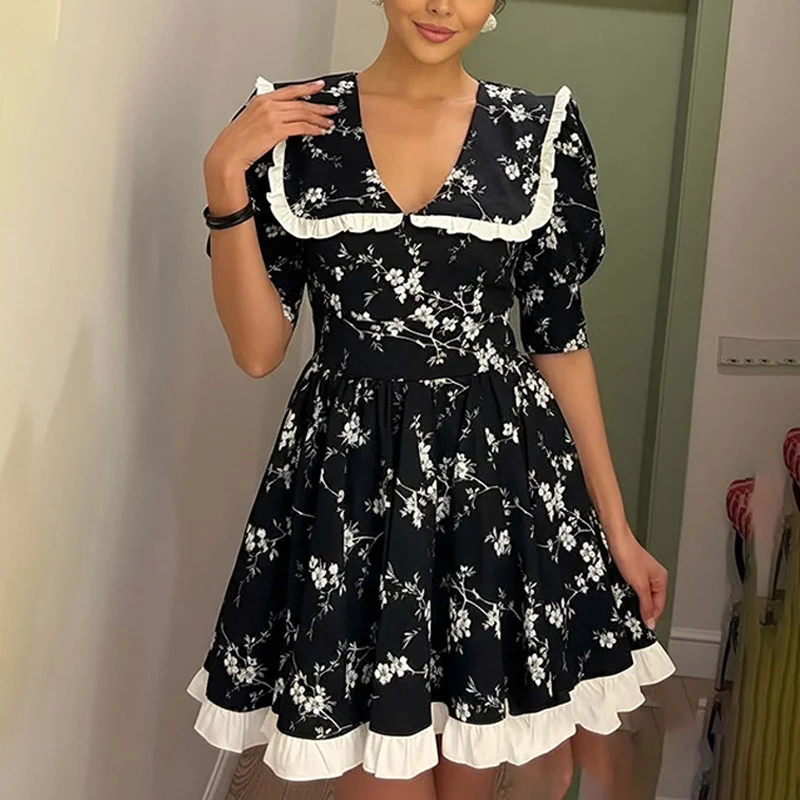 Sdrawing Sdrawing Women's New Temperament Trend Lazy Style Printed Shirt Long-Sleeved Fashion Suit Two Women