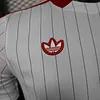 Joyfball 2025/2026 Player Version Manchester United Casual Style White Football Shirt  1:1 Thai Quality（The player version jersey is a bit tight, please pay attention to the size selection）