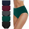 Women's High Waisted Cotton Underwear