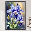 Iris-11CT Stamped Cross Stitch 40*60cm/15.75*23.62in  tapestrymarket