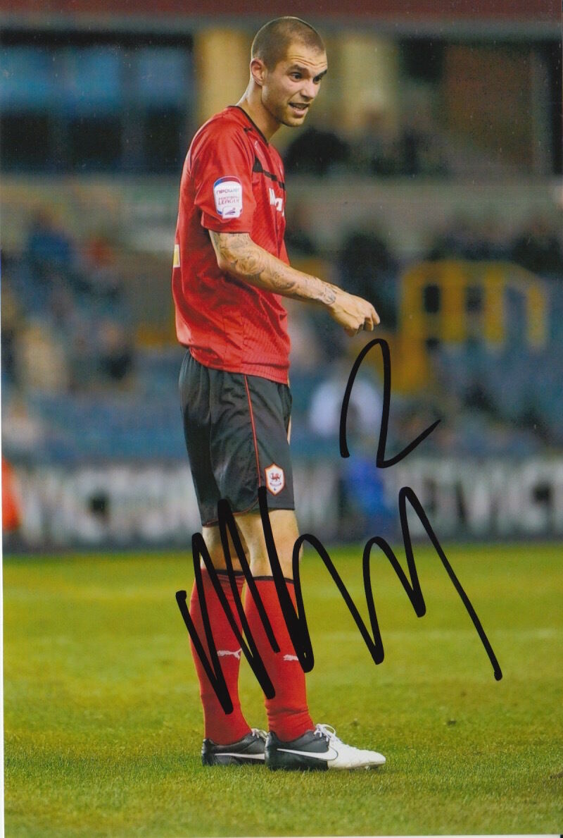 CARDIFF CITY HAND SIGNED MATT CONNOLLY 6X4 Photo Poster painting 8.