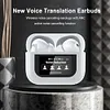Wireless BT 5.4 Real Time Translator Earbuds 144 Languages Voice Translator