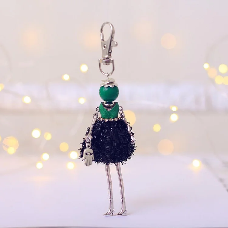 BNB Exclusive - Handmade Fashionista Keychain Dolls