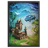 (Big Size)Fairy Tale House - 11CT Stamped Cross Stitch 50*70cm/19.69*27.56in