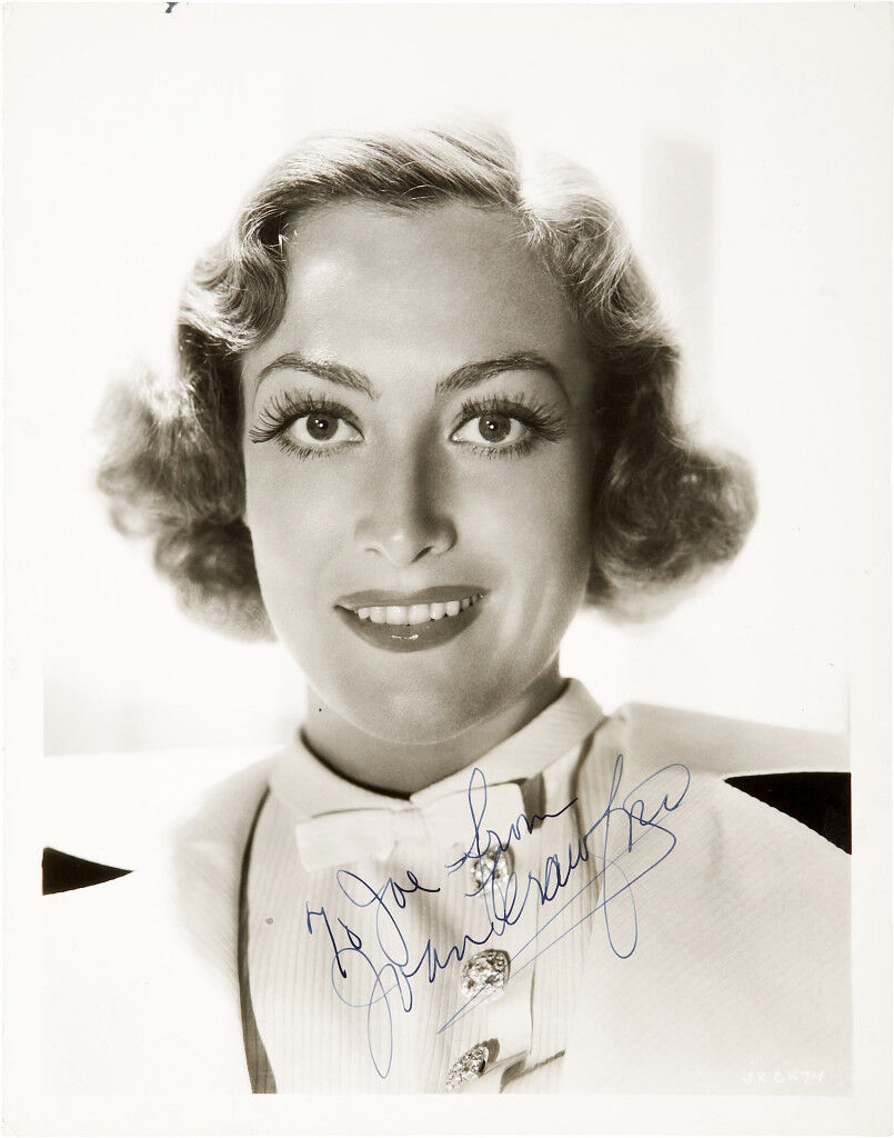 JOAN CRAWFORD Signed Photo Poster paintinggraph - Film Star Actress - preprint