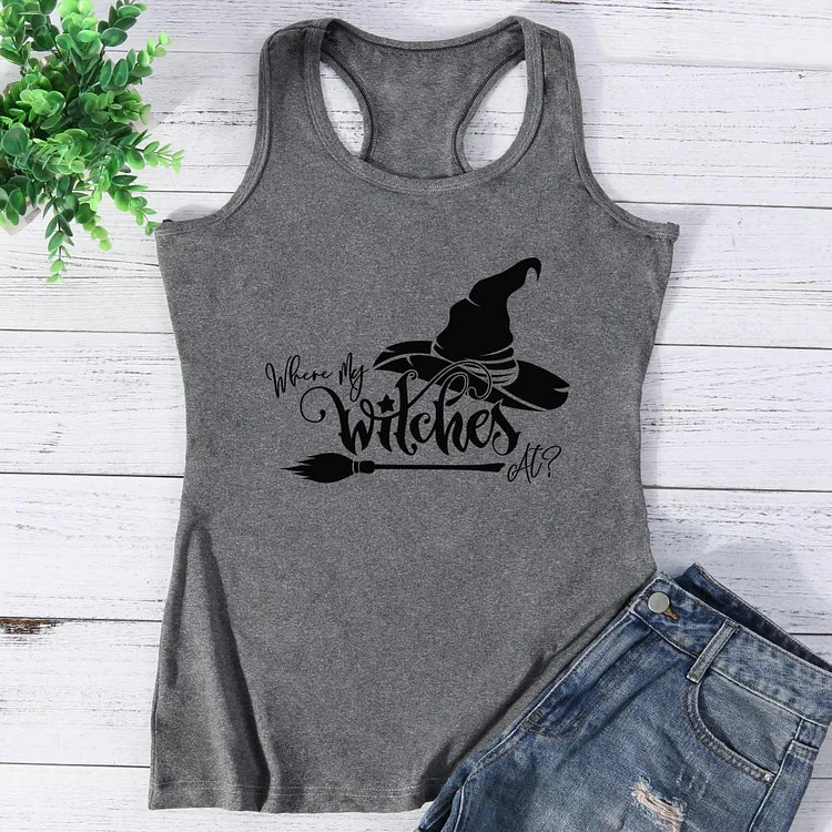 Where My Witches Vest Top-Annaletters