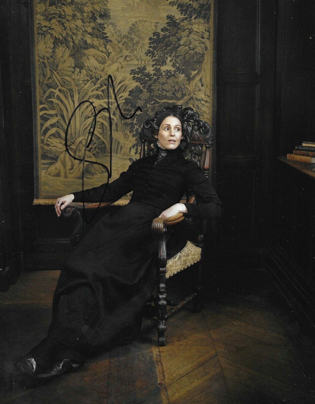 Suranne Jones Signed Gentleman Jack 10x8 Photo Poster painting AFTAL