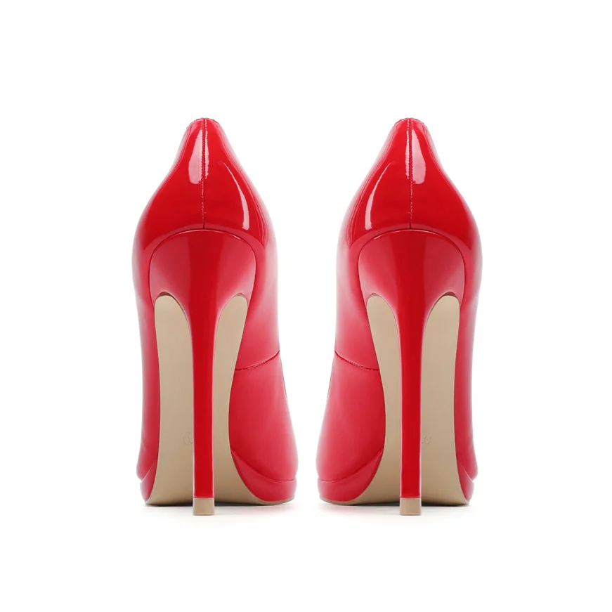 100mm Women Stiletto Mid Heel Close Pointed Toe Dress Shoes-MERUMOTE