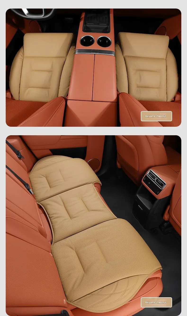 Car Nappa leather full-coverage seat covers -- Car seats converted into soft sofas