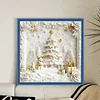 Christmas Tree-11CT Stamped Cross Stitch 40*40cm/15.75*15.75in
