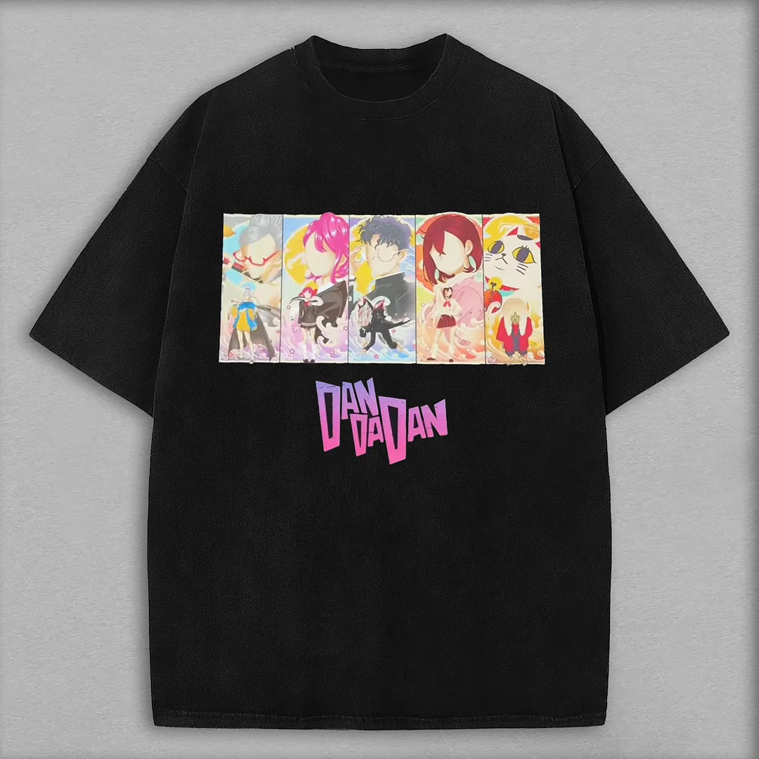Dandadan Printed Oversized Unisex T-Shirt
