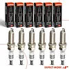 A-Premium 6619 Iridium Platinum Spark Plugs (Pack of 6) Compatible with Toyota, Subaru, BMW Cars - Camry, RAV4, Tacoma, Highlander, Outback, Tundra, Sienna, 4Runner, X5, Legacy, 2.5L-4.0L, 2001-2019