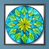 Diamond Painting -DIY Round Drill Mandara(40x40 CM)