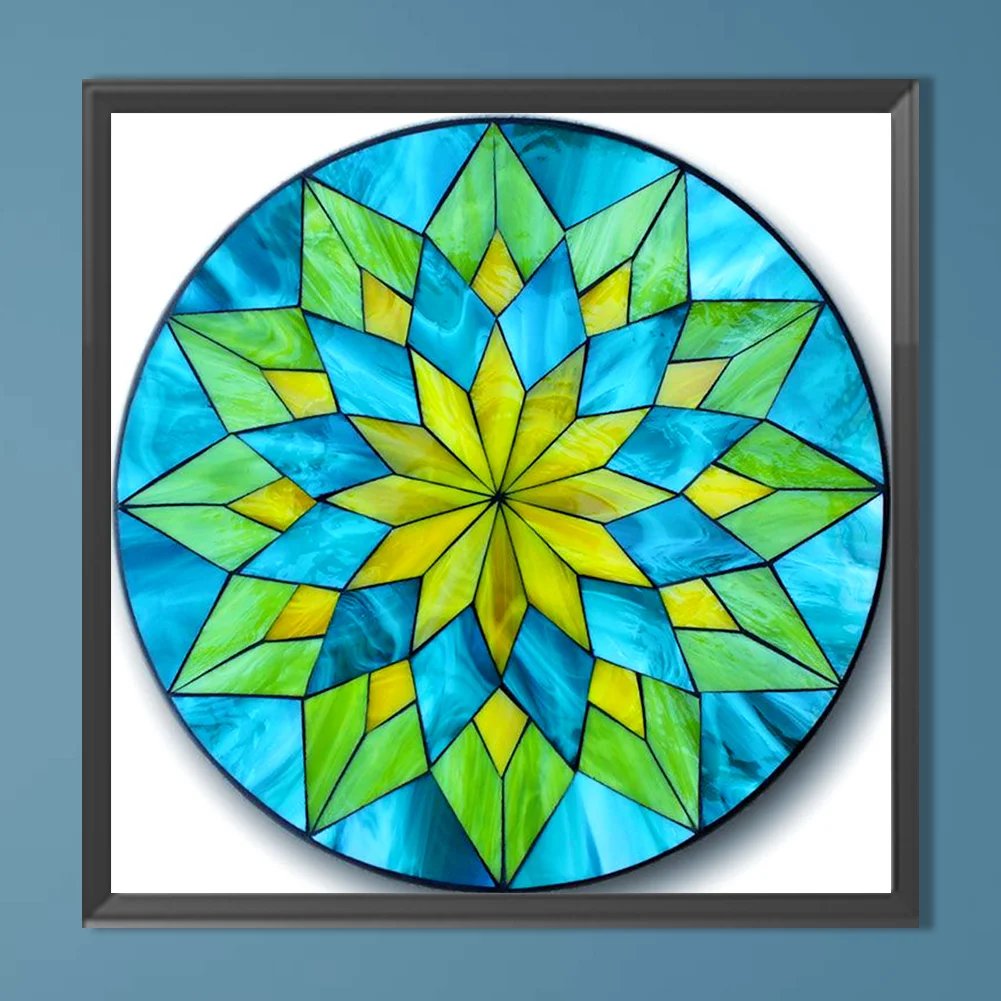 Full Round Diamond Painting 40*40cm - Mandala