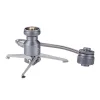 Rocket Stove Stand, Long Gas Stove Tripod Adapter With Valve Extender
