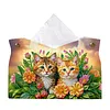 DIY PULeather Diamond Painting Tissue Box for Adults Beginners Large Size Diamond Art Paper Storage Holder for Living Room Bathroom Table Decor