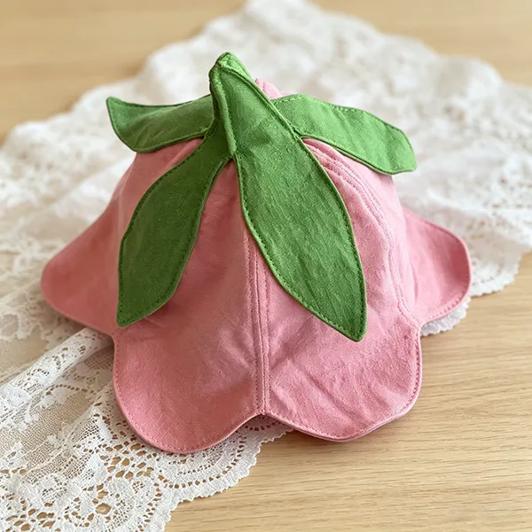 DIY Cute Flower Hat Sewing Template &ndash; With Instructions