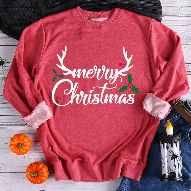 Annaletters-Merry Christmas Sweatershirt-605393-Annaletters