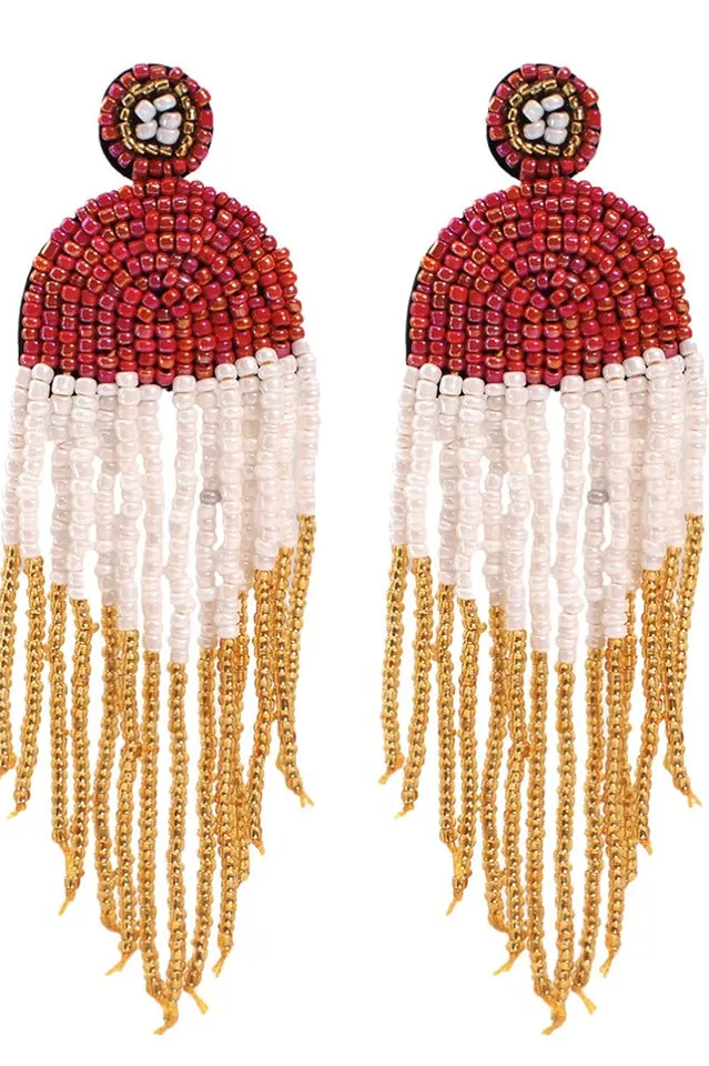 Bohemian Waterfall Dangle Earrings
